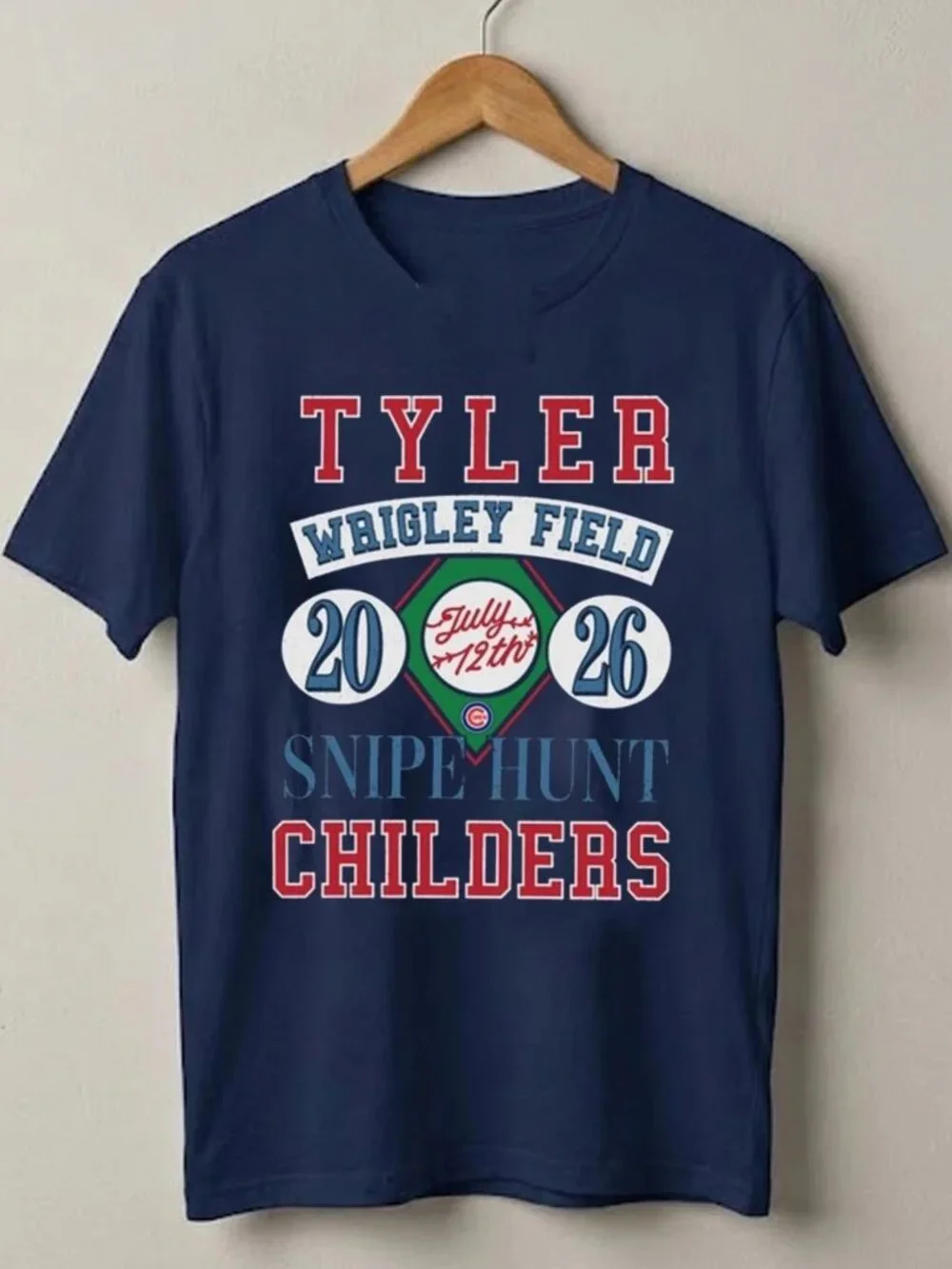 Tyler Childers Snipe Hunt Wrigley Field 2026 Graphic T-Shirt